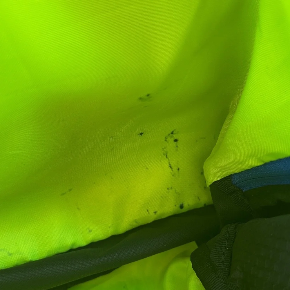Adidas Black and Neon Men's Backpack